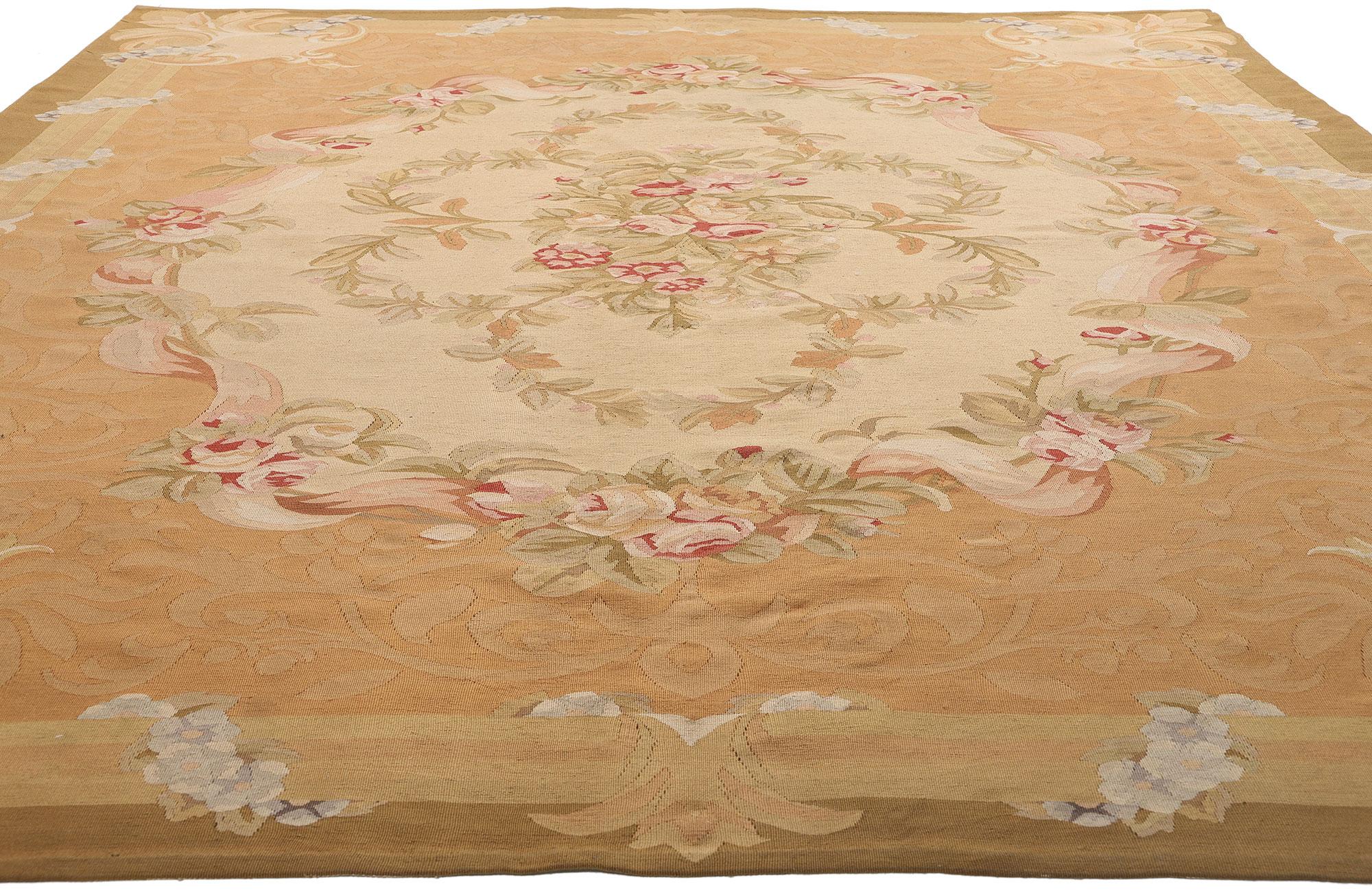 Chinois Tapis chinois d'Aubusson de style français traditionnel en vente