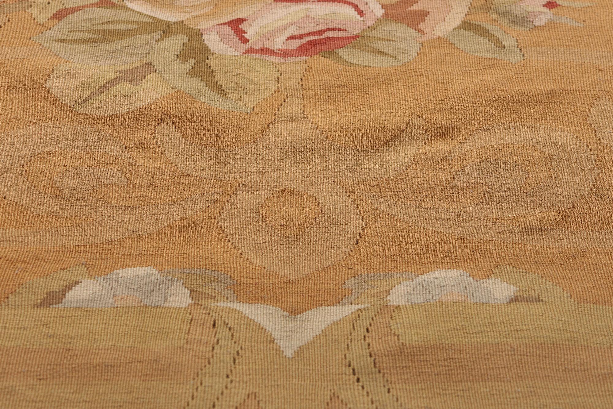 Tapis chinois d'Aubusson de style français traditionnel Bon état - En vente à Dallas, TX