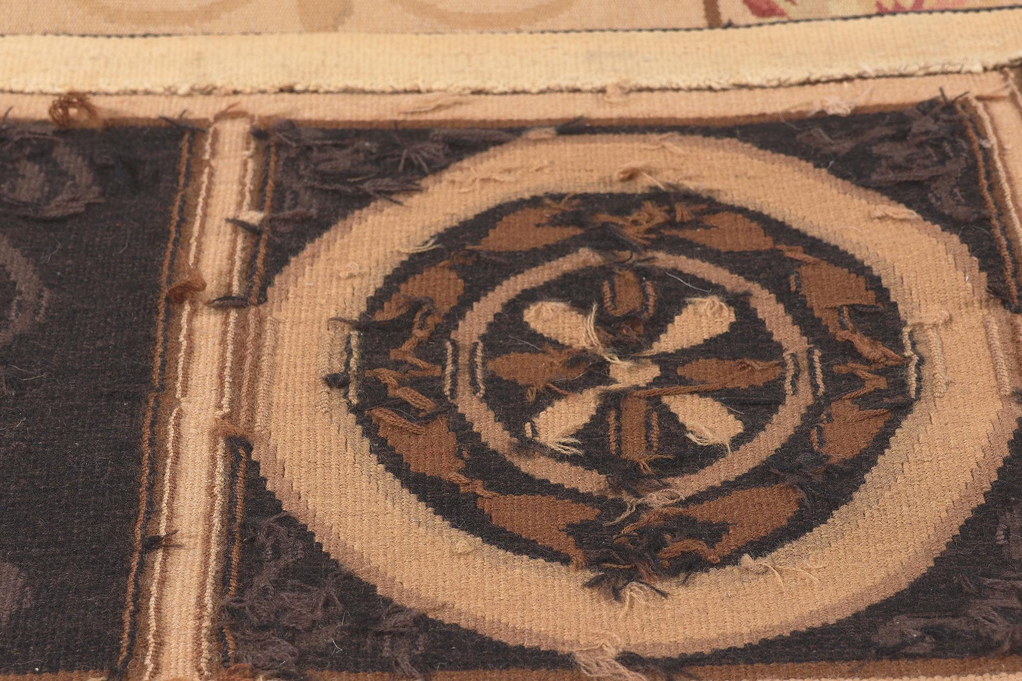 Klassischer chinesischer Aubusson-Teppich, französischer Neoklassizismus trifft auf griechisch-römische Pracht (20. Jahrhundert) im Angebot