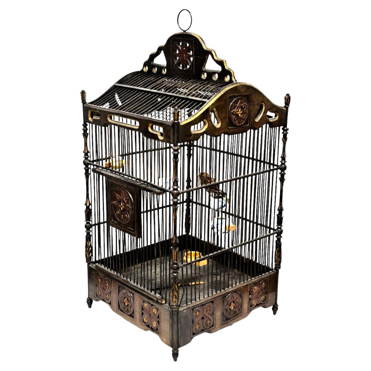 Vintage bird cages for sale cheap