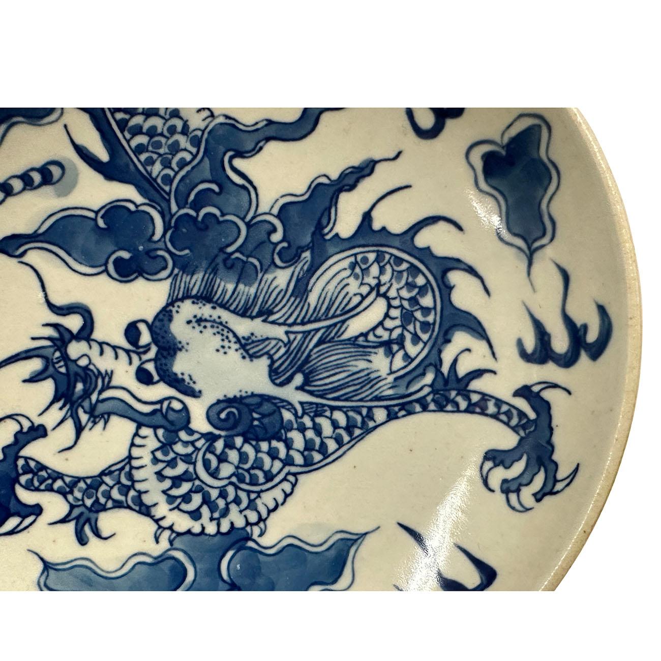 chinese dragon plate