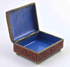 Vintage Chinese Box in Sealing Wax, China, Mid-20th Century