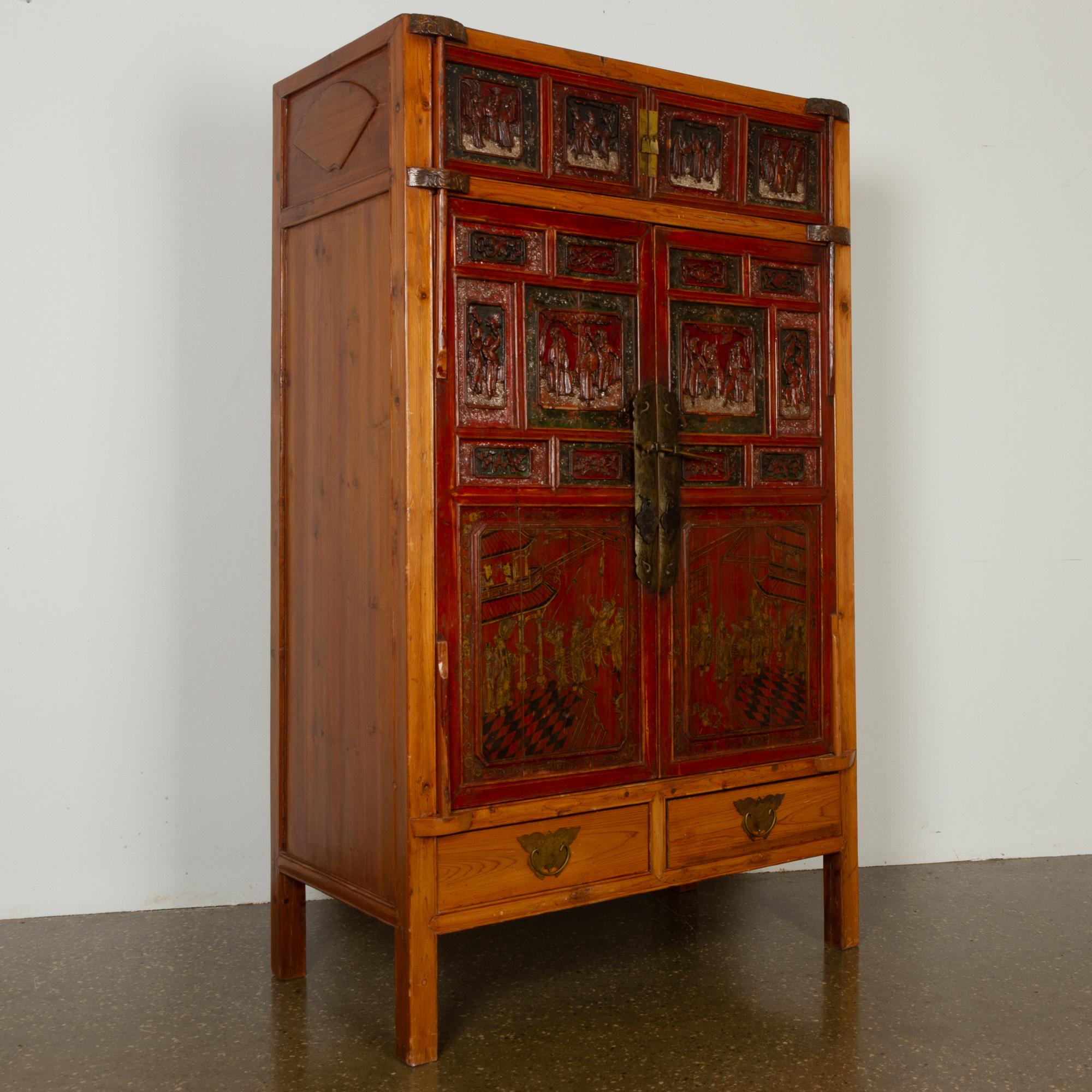 Vintage Chinese Cabinet, 1950s 9