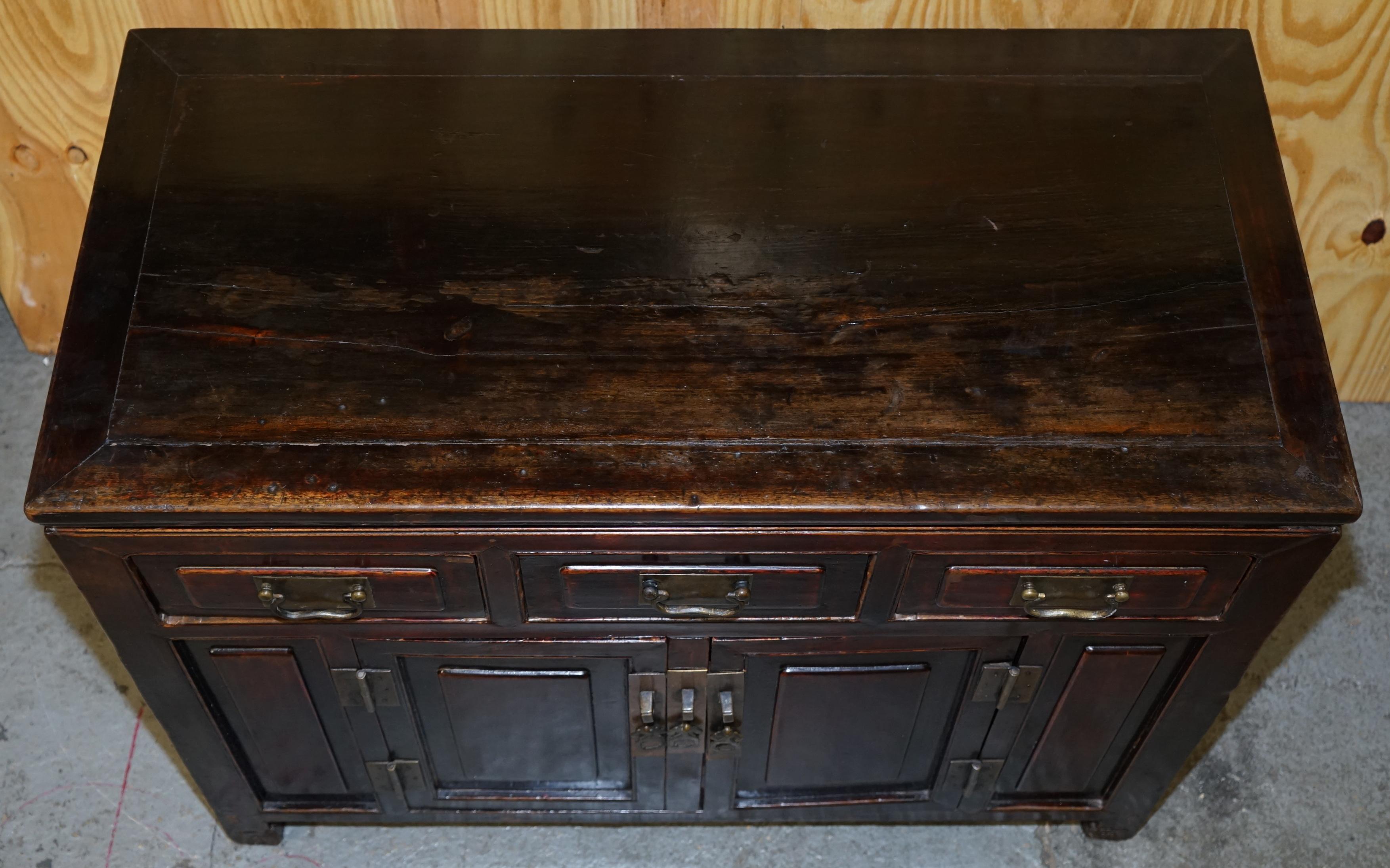 chinese lacquer sideboard