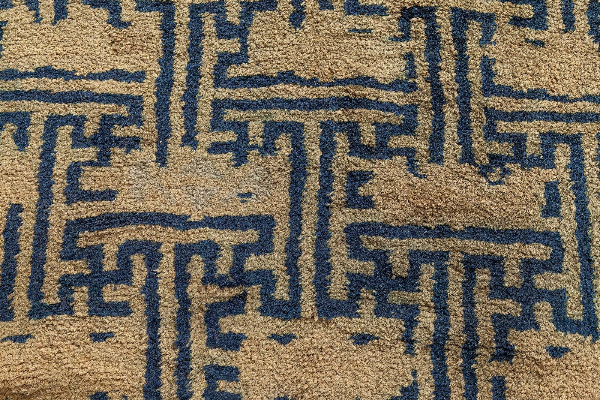 One-of-a-kind vintage Chinese carpet
Size: 12'5