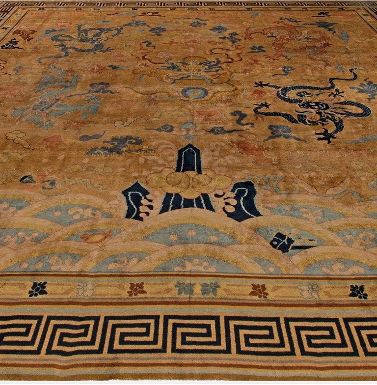 Vintage Chinese Carpet For Sale at 1stdibs