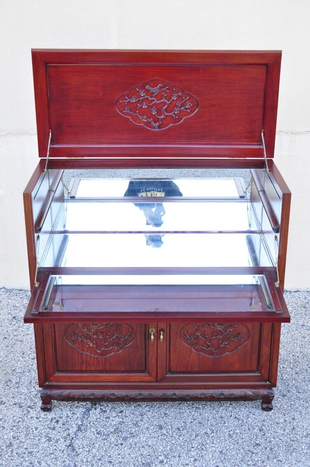 china wooden liquor display cabinet manufacturers