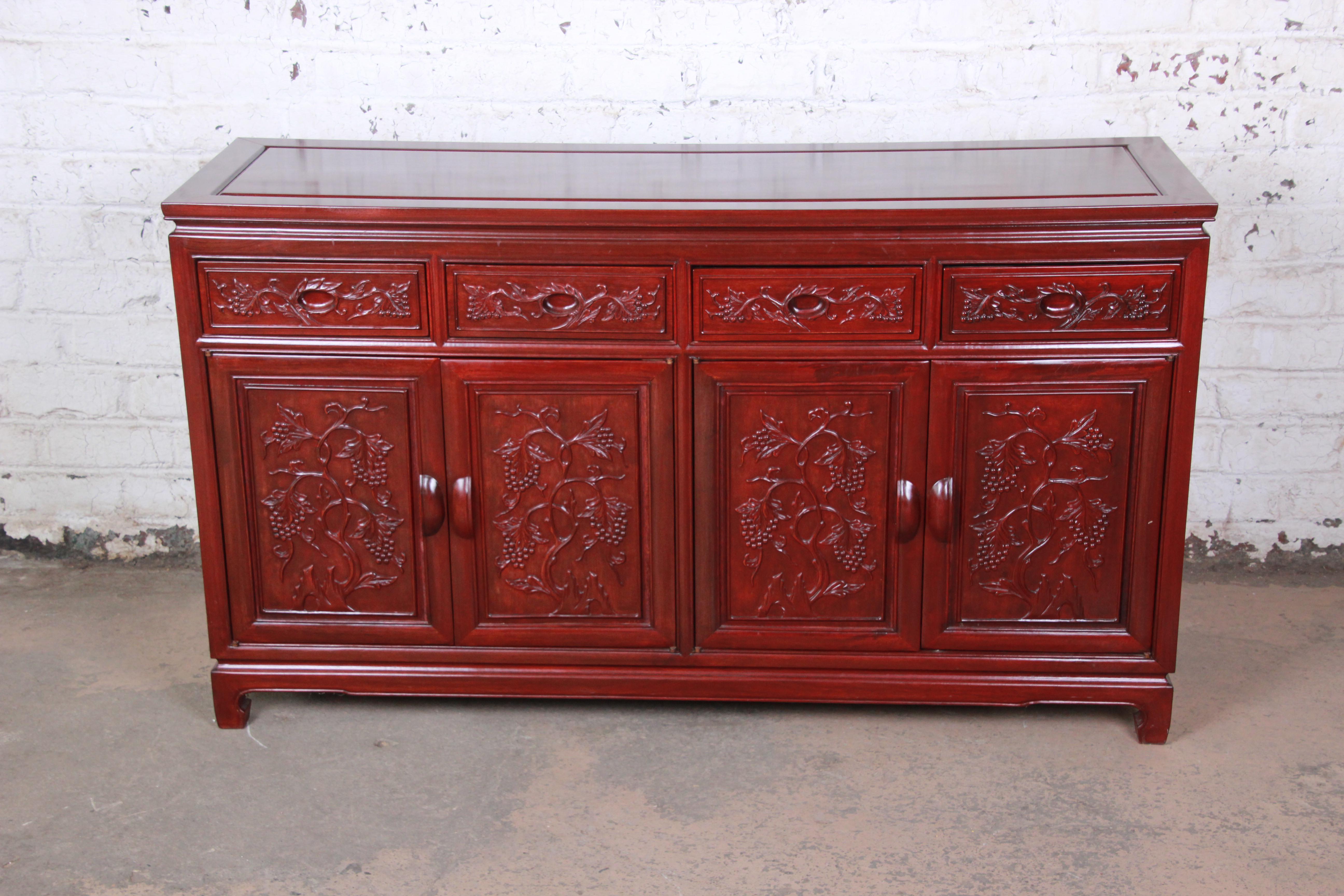 vintage rosewood sideboard