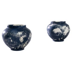 Vintage Chinese Ceramic Vases, A Pair