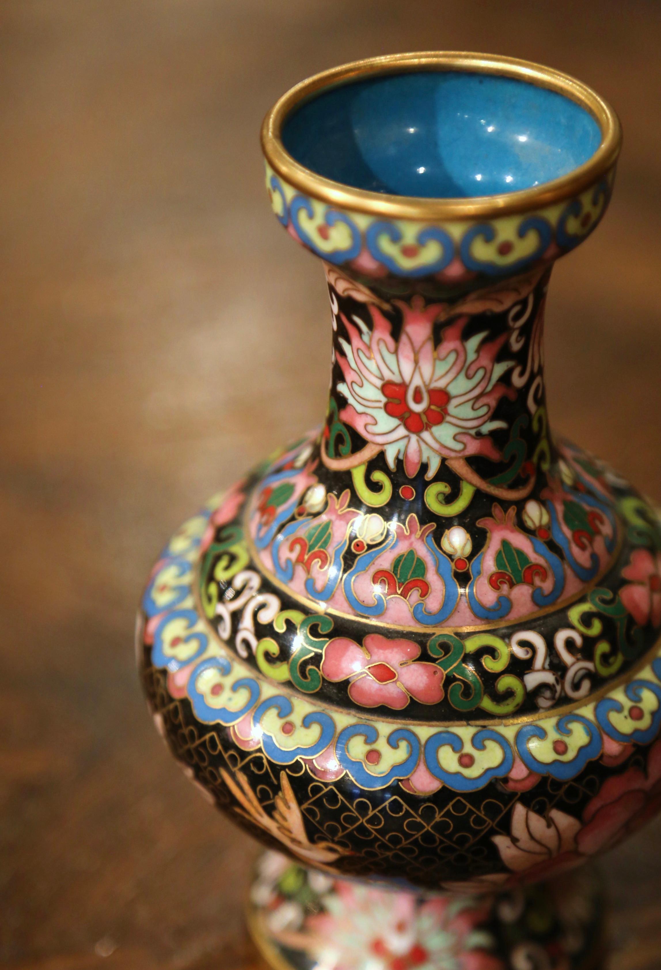 champleve vs cloisonne
