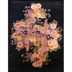 Vintage Chinese Deco Rug