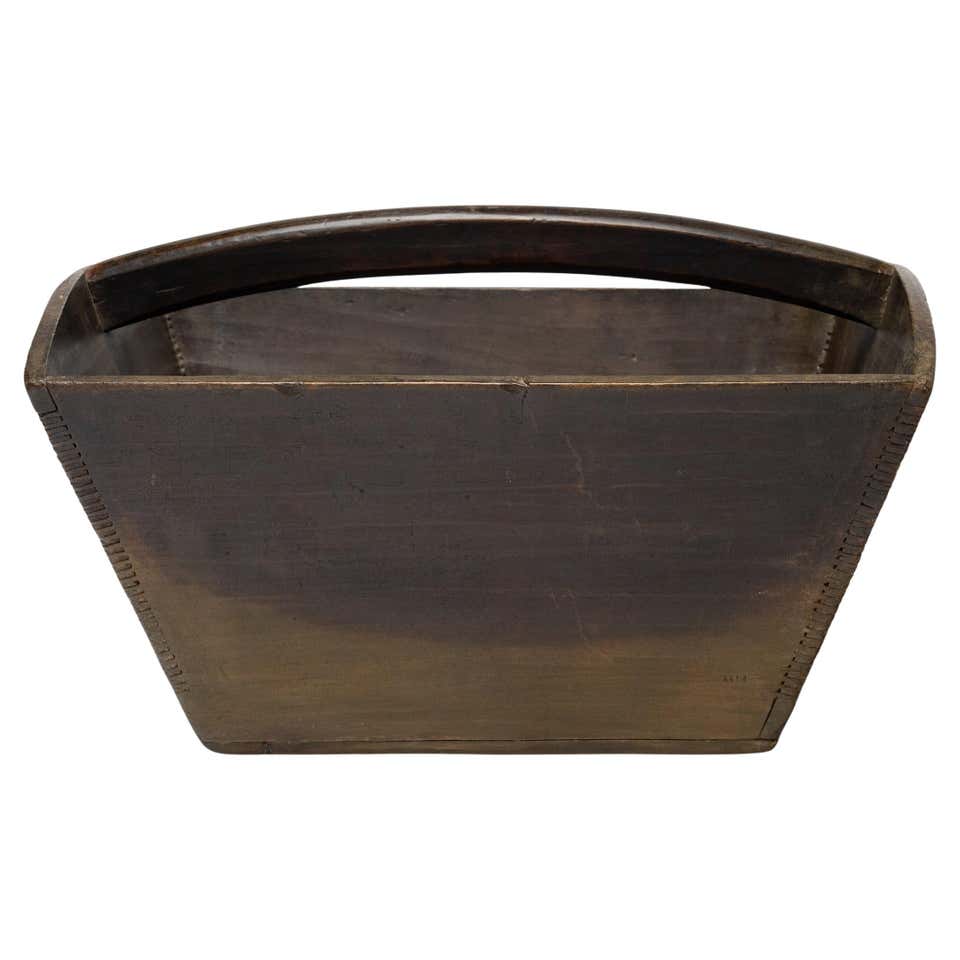 Antique Chinese Official Wooden Rice Grain Bucket For Sale at 1stDibs ...