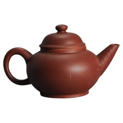 Vintage Chinese earthenware 20th century Chaozhou / Shantou Teapot China Tea