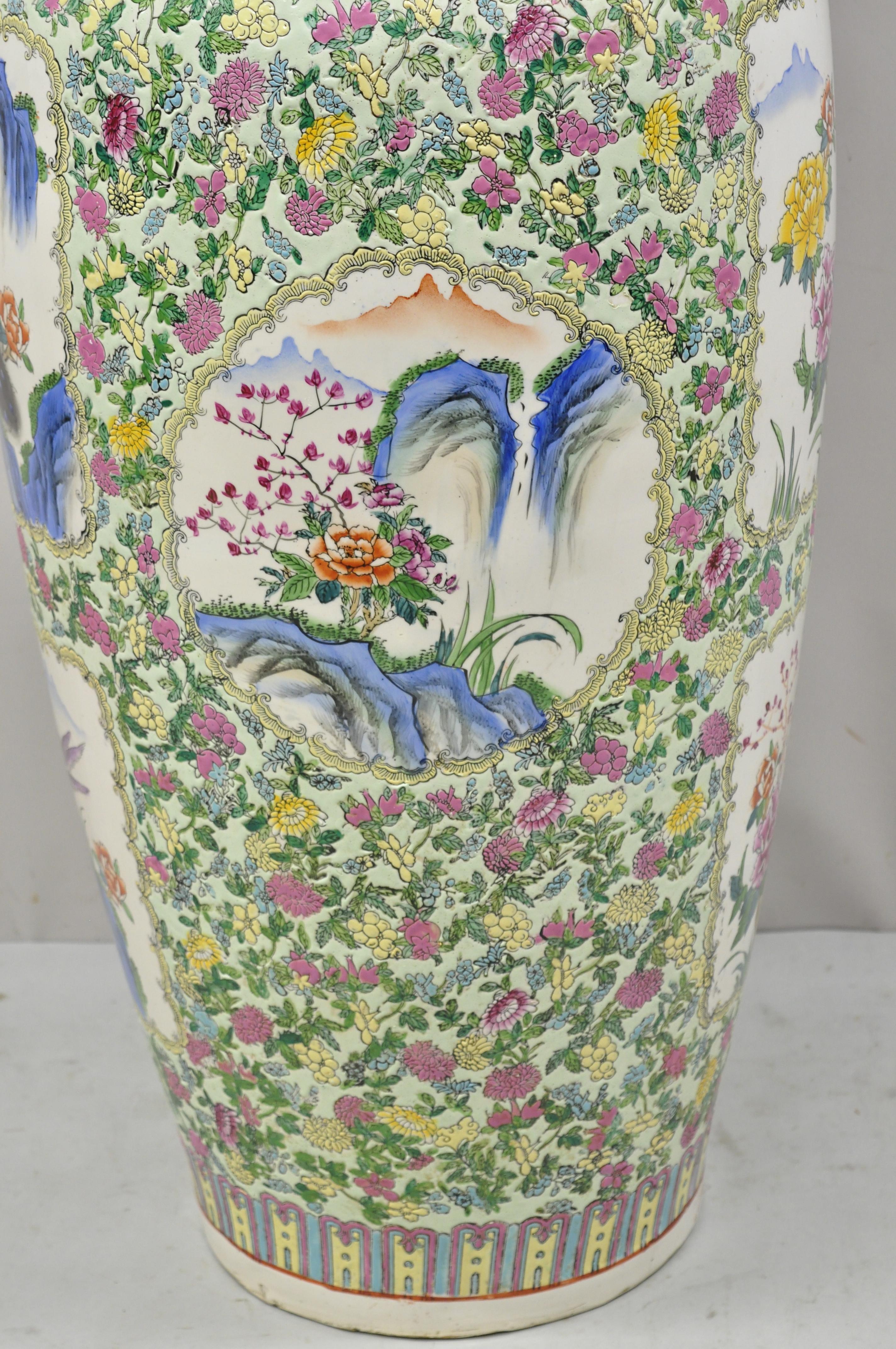 peacock vase vintage