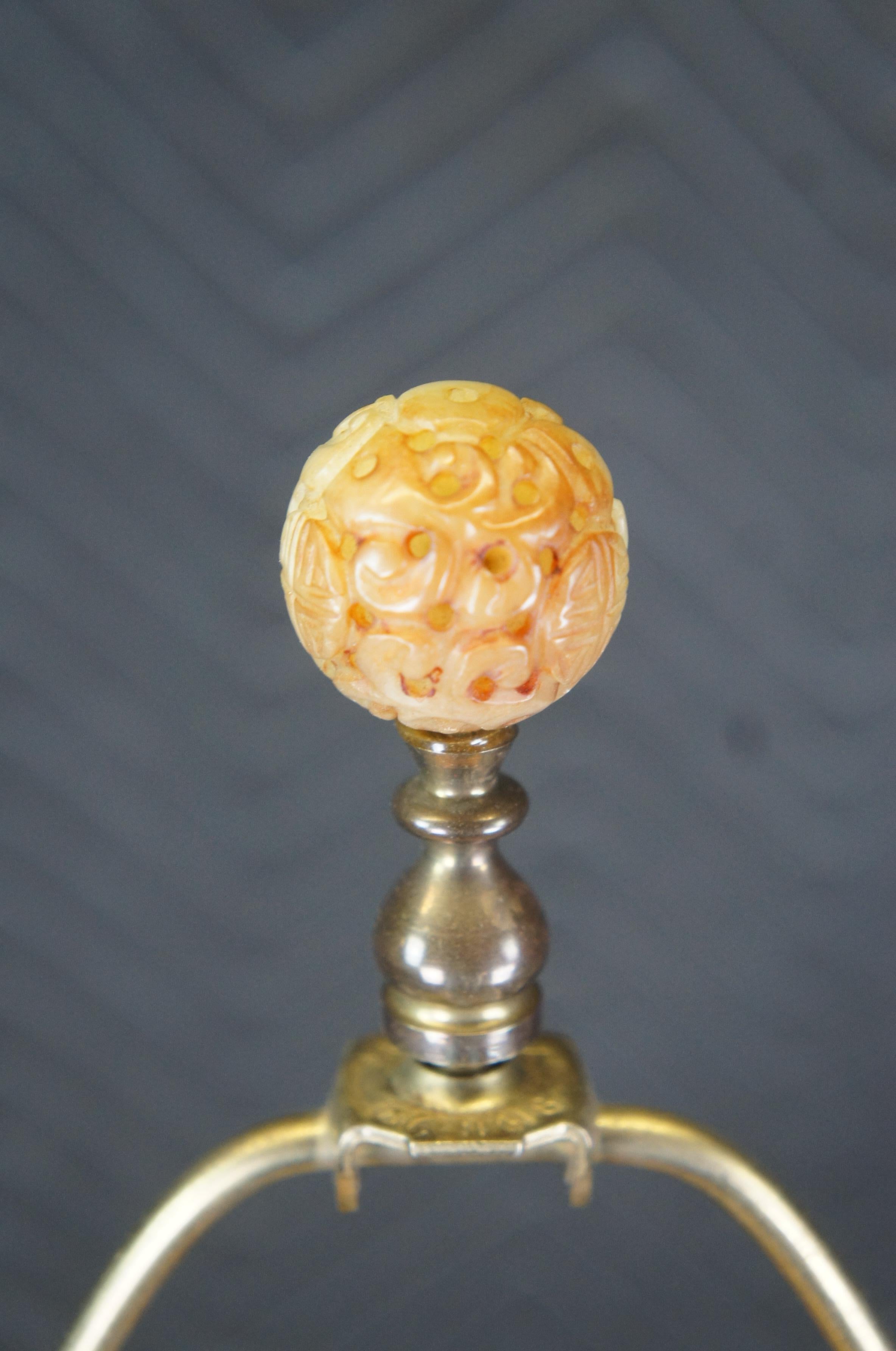 Chinesische Famille-Rose-Porzellan-Tischlampe, Melonenvase, Ingwerglasur, 28