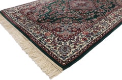 Vintage Chinese Floral Rug with Persian Design and English Country Style