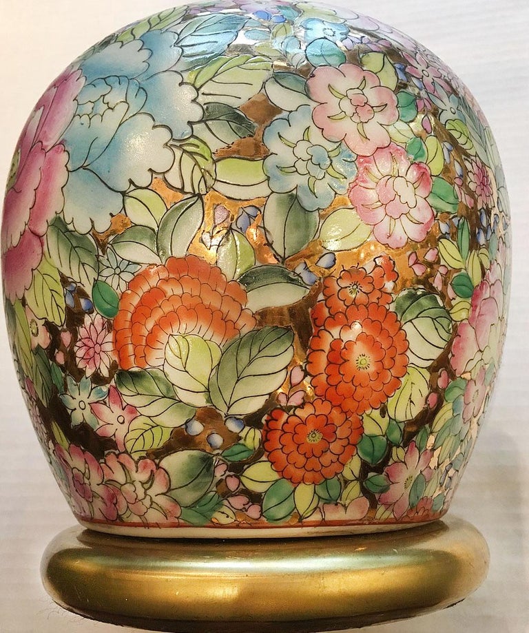Vintage Chinese Floral Table Lamp For Sale at 1stDibs vintage chinese