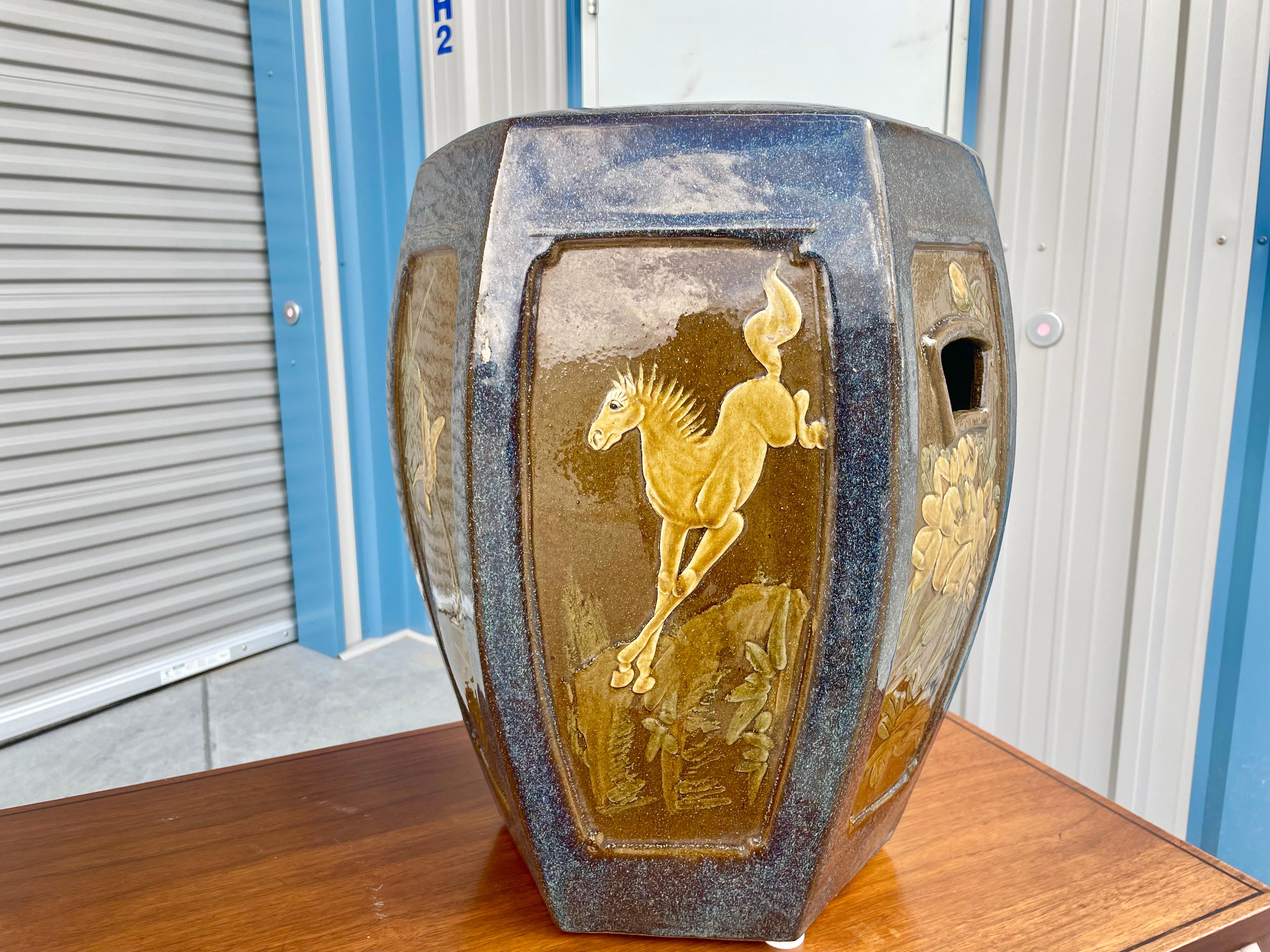 Vintage Chinese Garden Stools 4