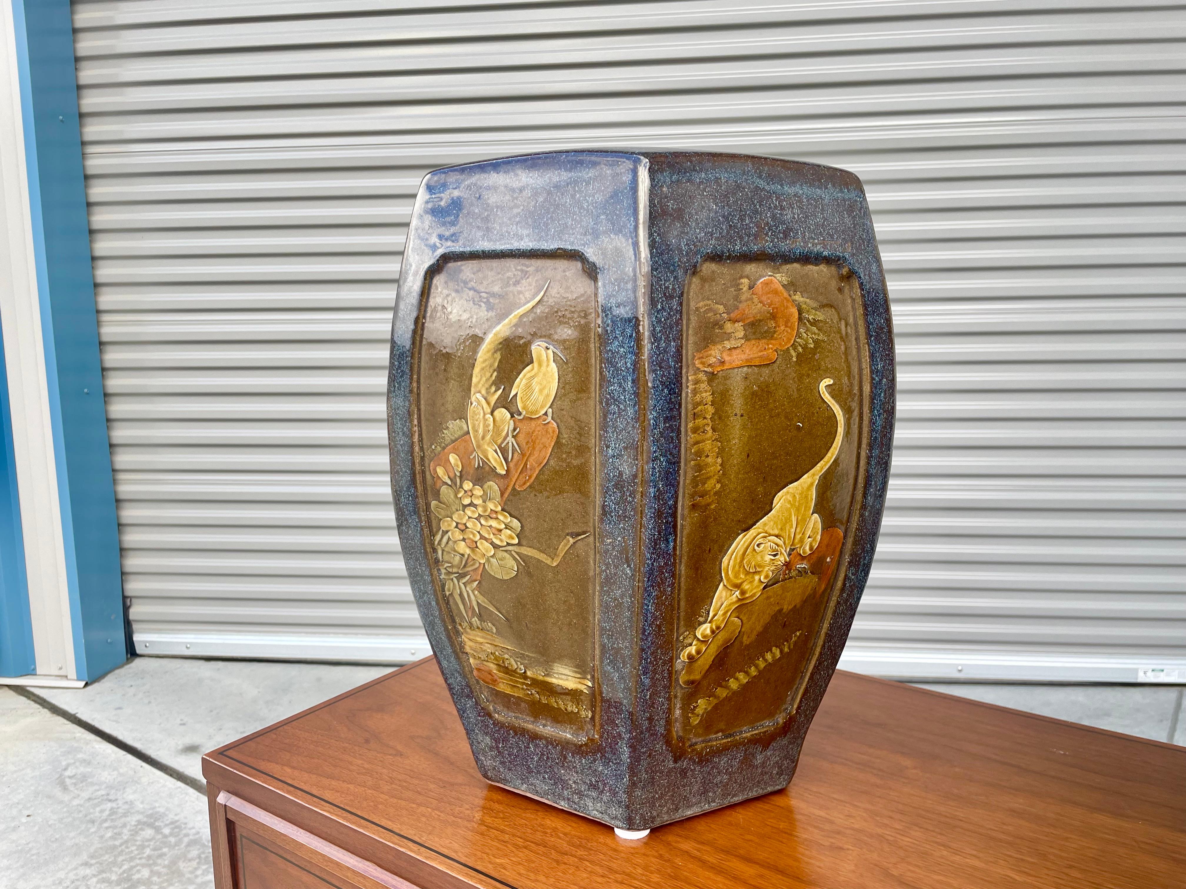 Ceramic Vintage Chinese Garden Stools
