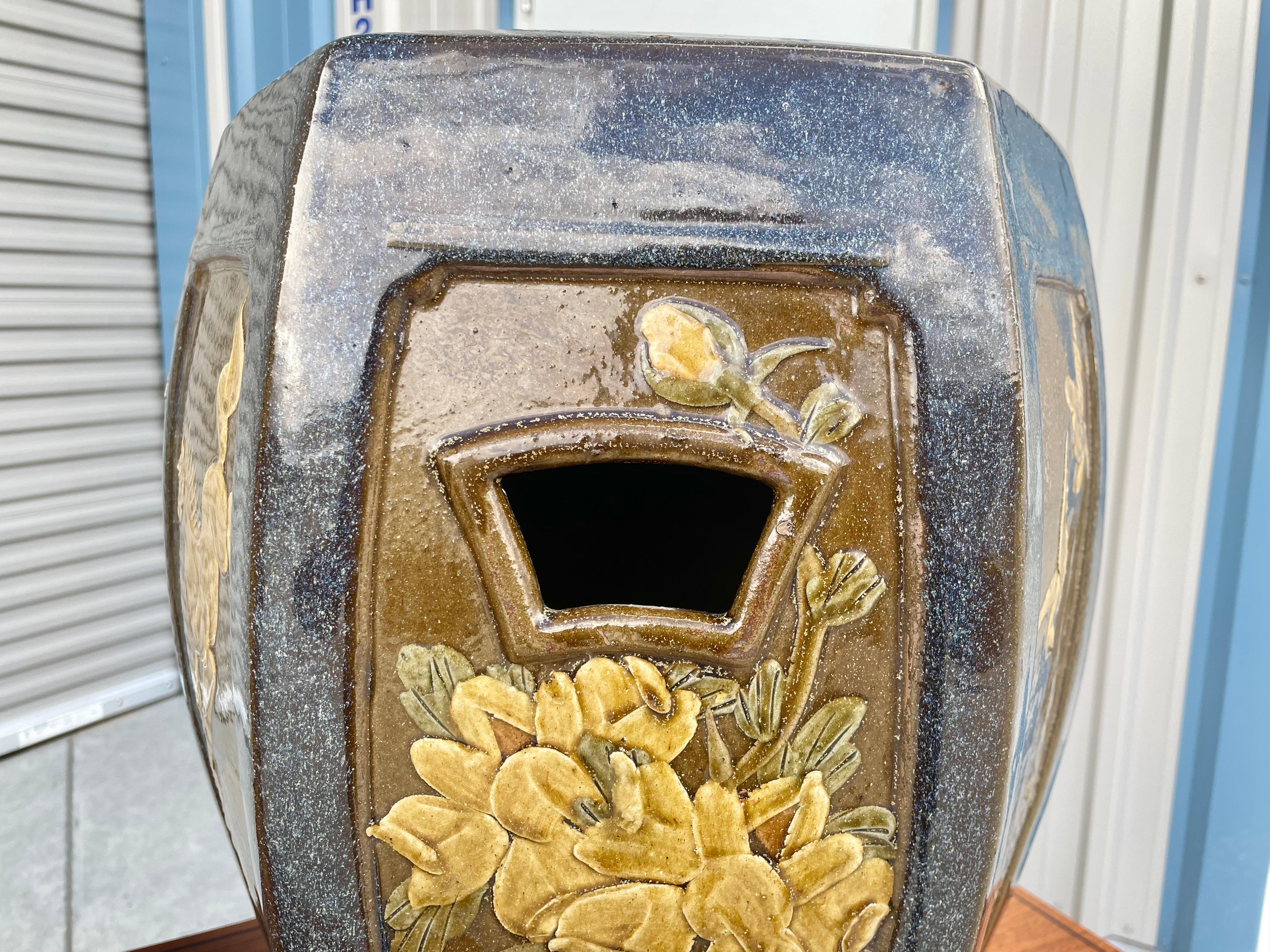 Vintage Chinese Garden Stools 2