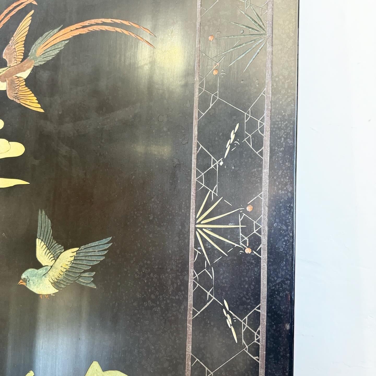 vintage chinese room divider