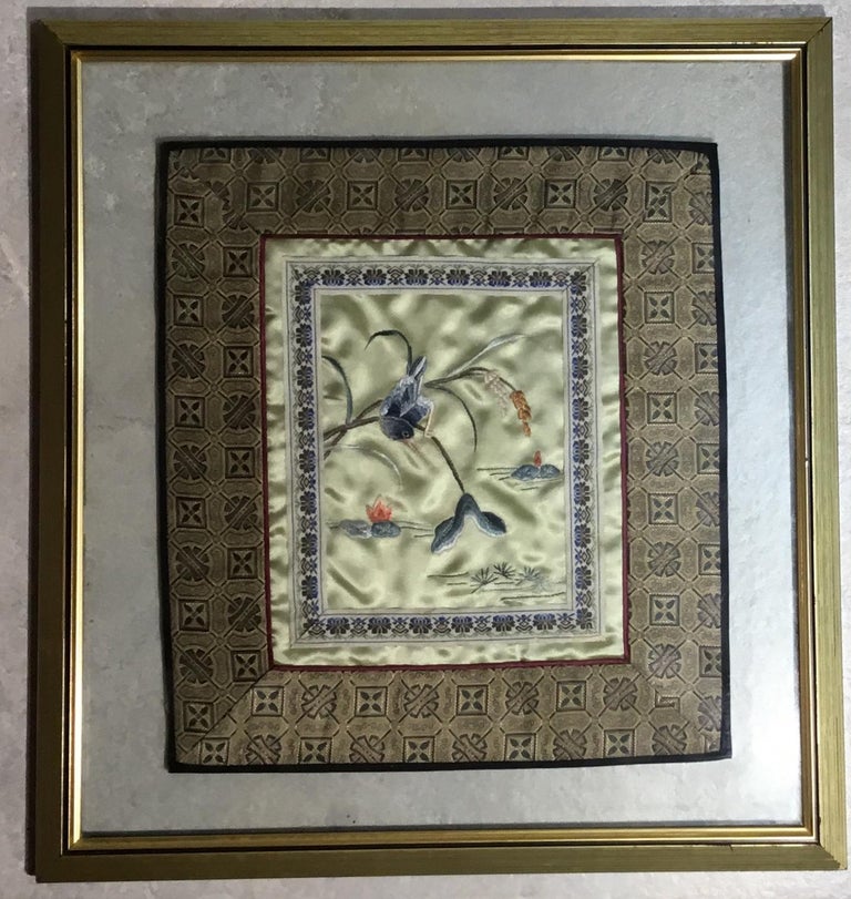 Vintage Chinese Hand Embroidery at 1stDibs