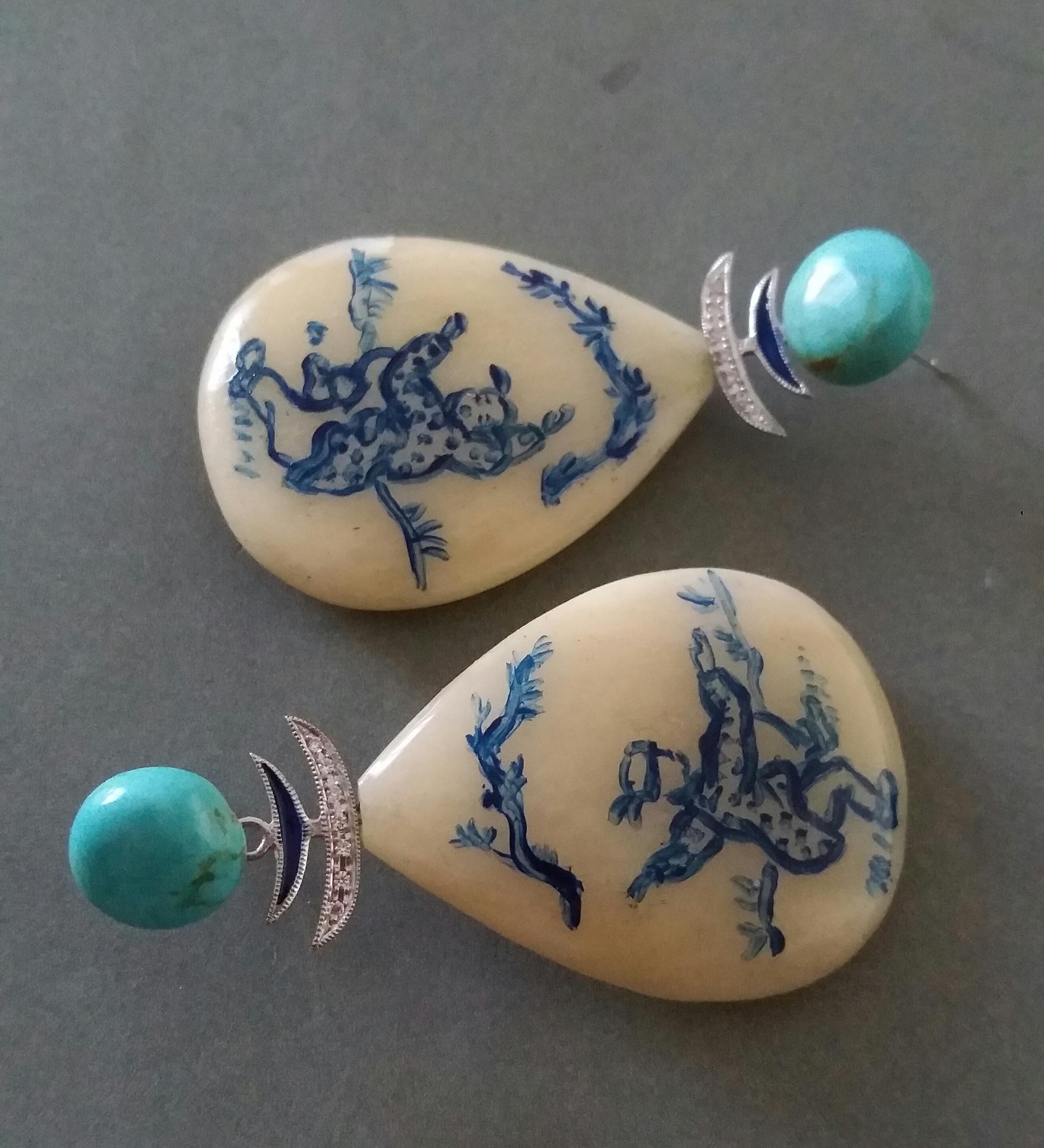 vintage chinese earrings