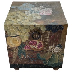 Vintage Chinese Hand Painted Trunk