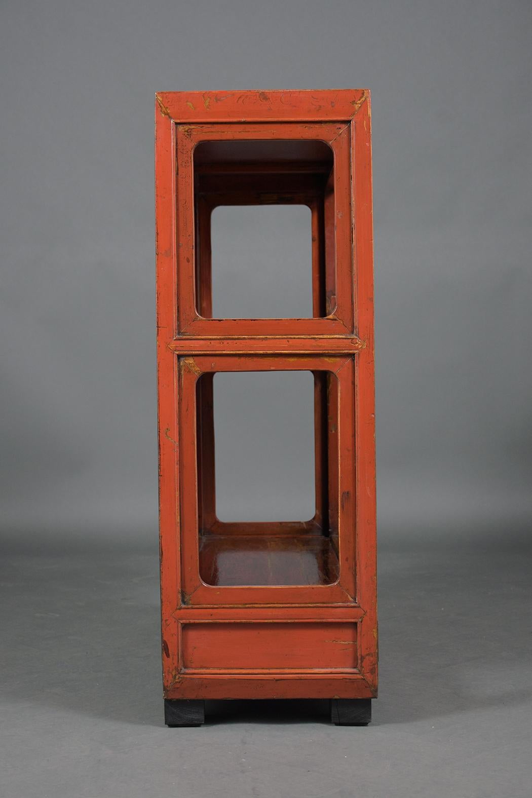 Chinese Painted Bookcase 4