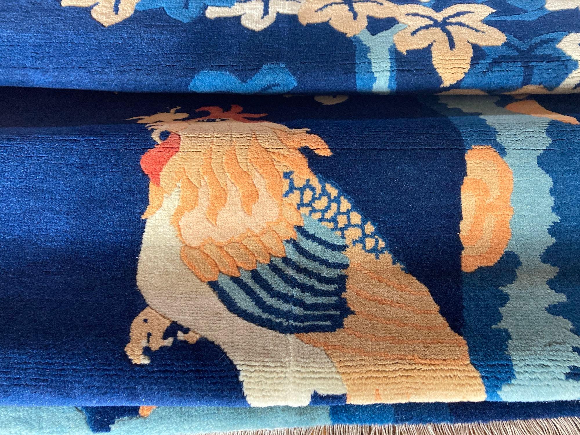 Tapis chinois Pao-Tao 1,52 m x 0,91 m en vente 6
