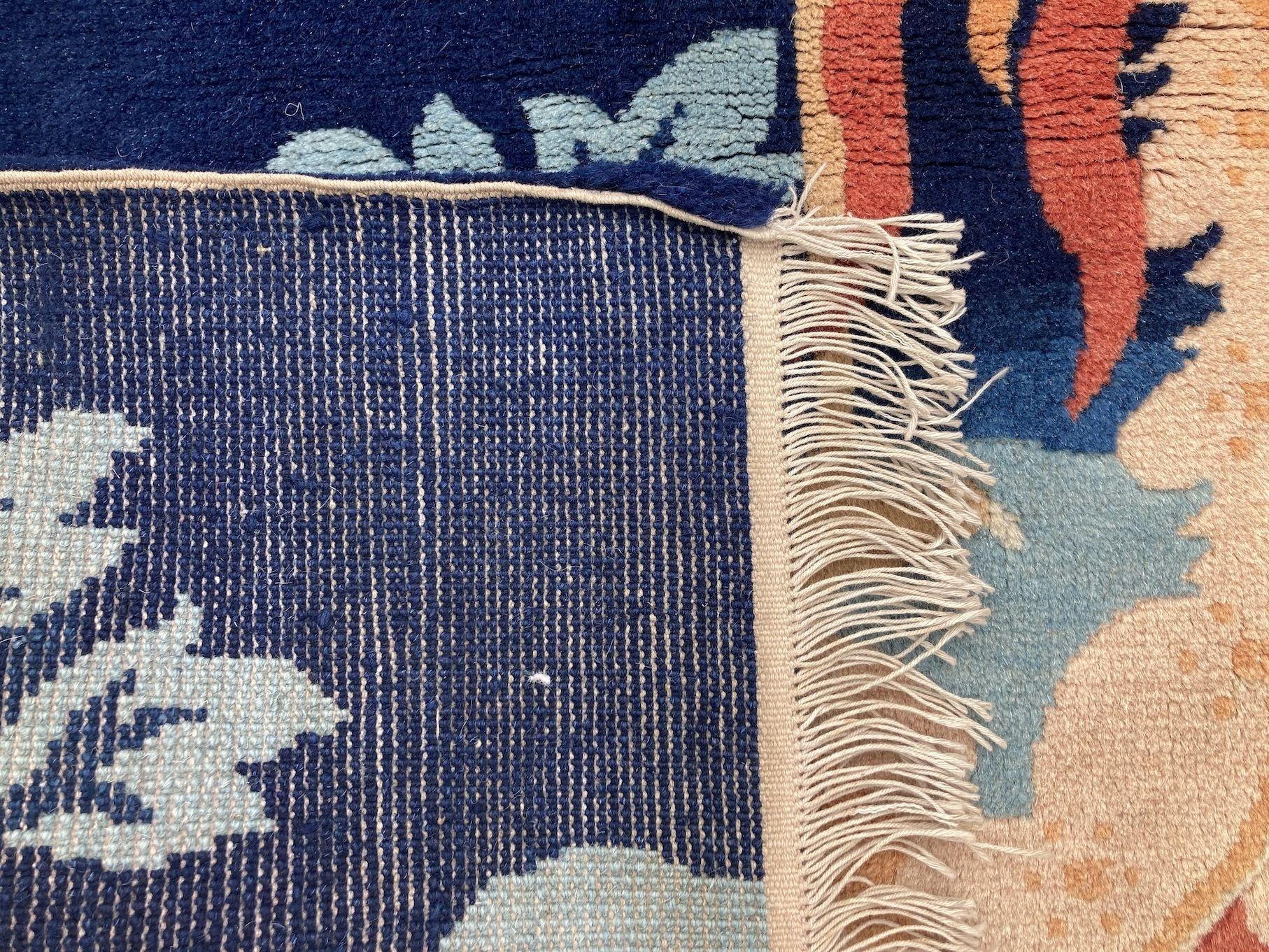 Tapis chinois Pao-Tao 1,52 m x 0,91 m en vente 8