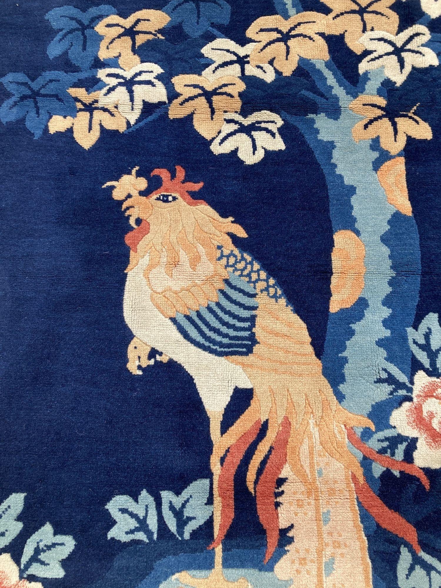 Tapis chinois Pao-Tao 1,52 m x 0,91 m en vente 1