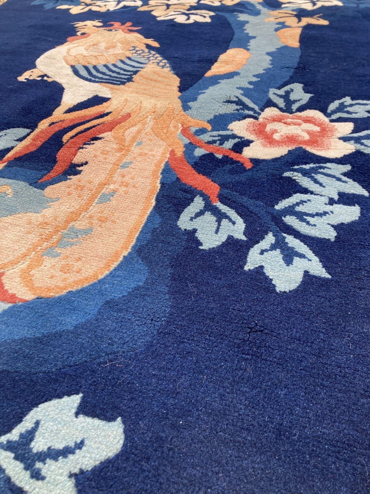 Tapis chinois Pao-Tao 1,52 m x 0,91 m en vente 2