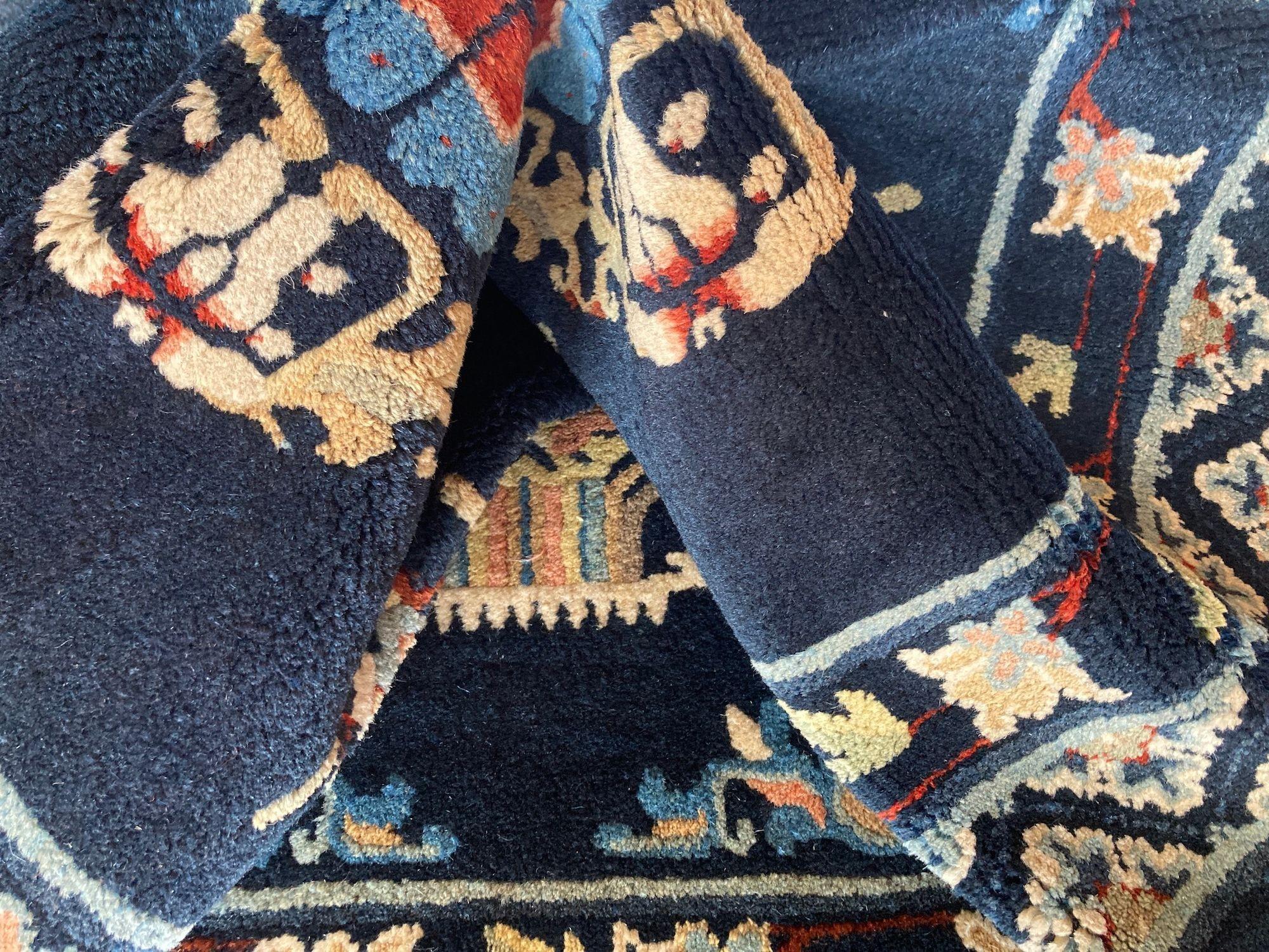 Tappeto cinese vintage Pao-Tao 1,64 m x 0,96 m in vendita 5