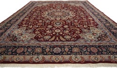 Vintage Persian Style Area Rug with Arabesque Baroque Regency Style