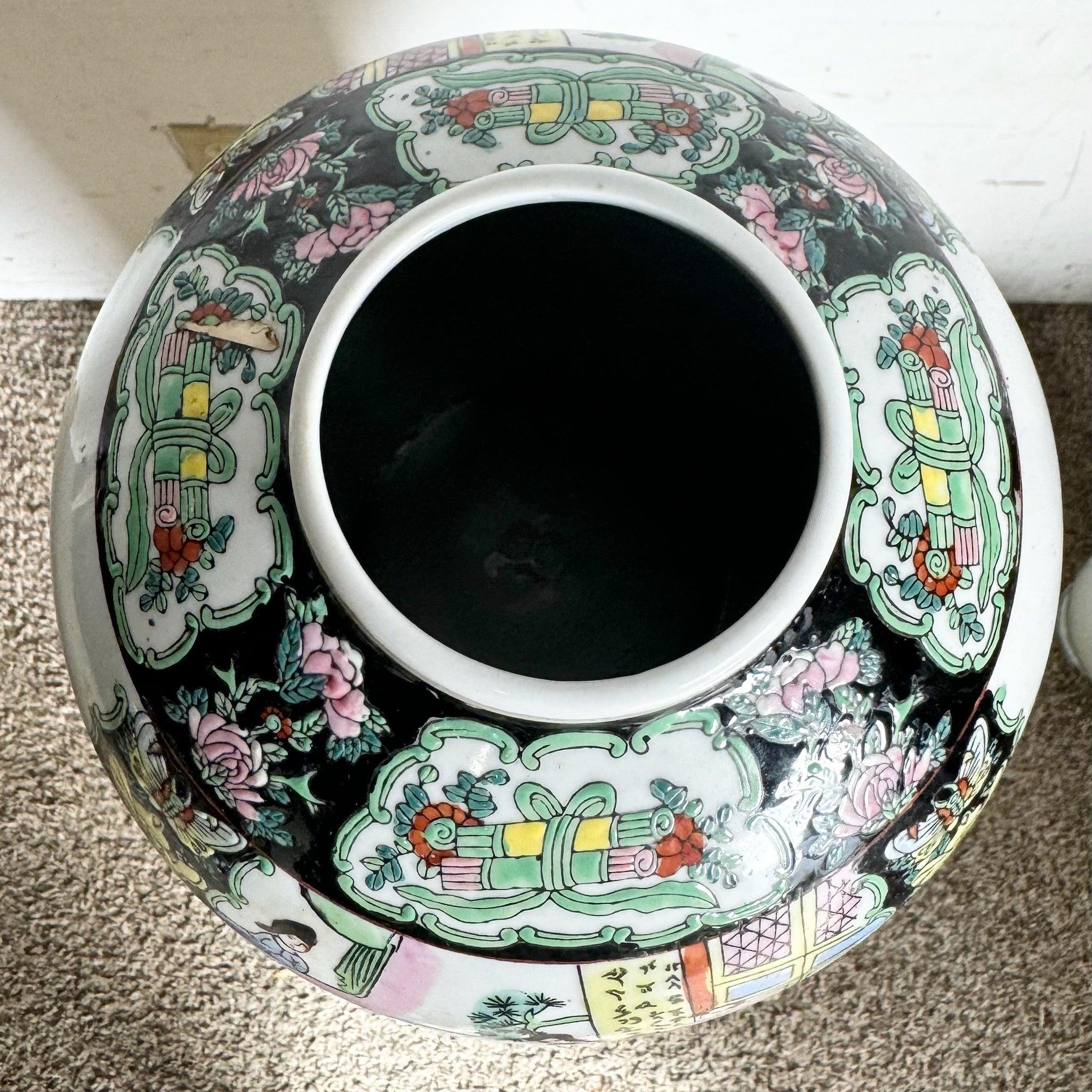 XX secolo Vasetto di zenzero cinese d'epoca in porcellana in vendita