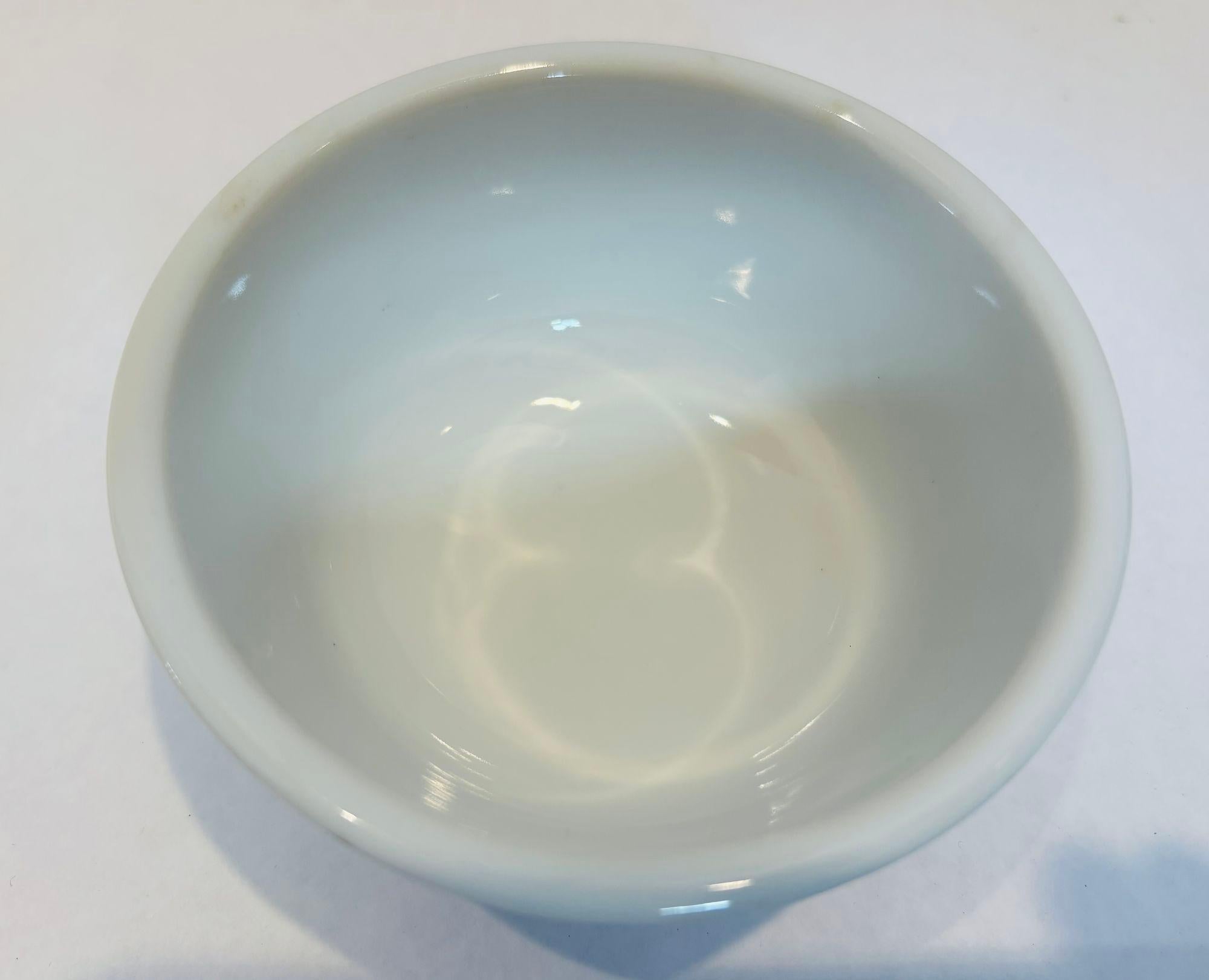 Bol Lucky Dragon, porcelaine chinoise peinte à la main en vente 1