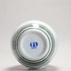 Vintage Chinese Porcelain PROC Liling Boys Vase China Underglaze, 20th Century