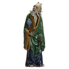 Vintage Chinese Porcelain PROC Shiwan Figure, 1990/80