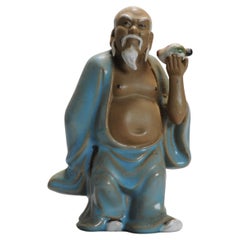 Vintage Chinese Porcelain PROC Shiwan Figure, 1990/80