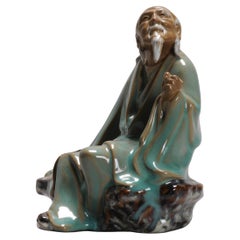 Vintage Chinese Porcelain PROC Shiwan Figure, 1990/80s