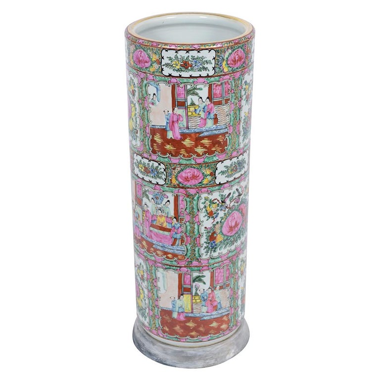Chinese Porcelain Umbrella Stand at 1stDibs