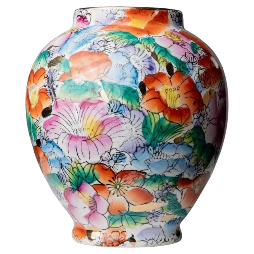 Vaso di porcellana cinese d
epoca, design metà secolo, anni 
70 in vendita