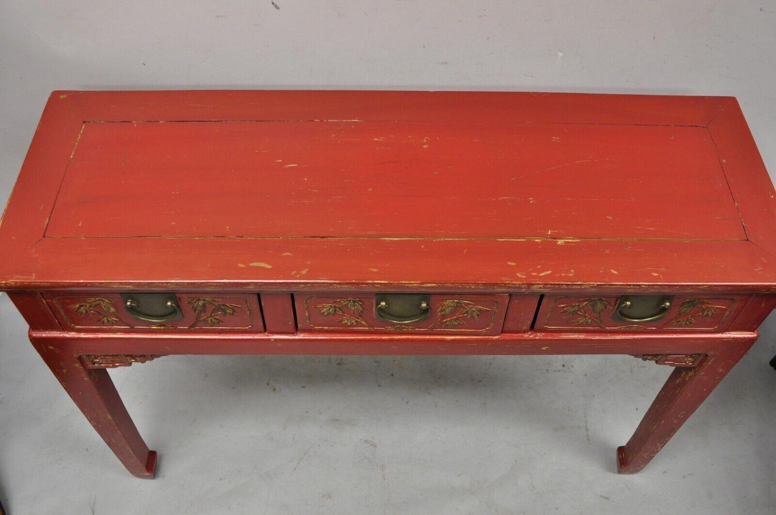 antique asian console tables