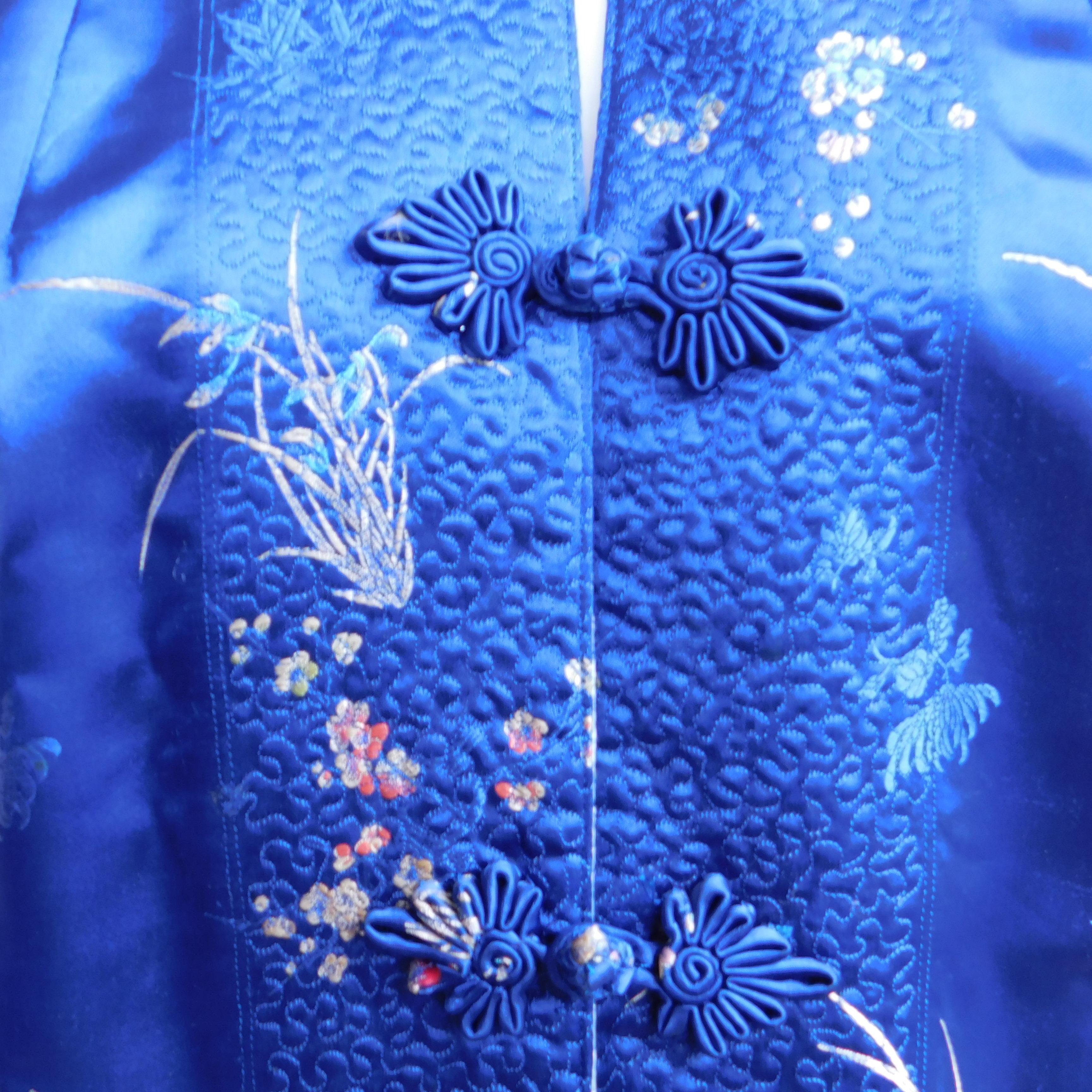 chinese reversible silk jackets