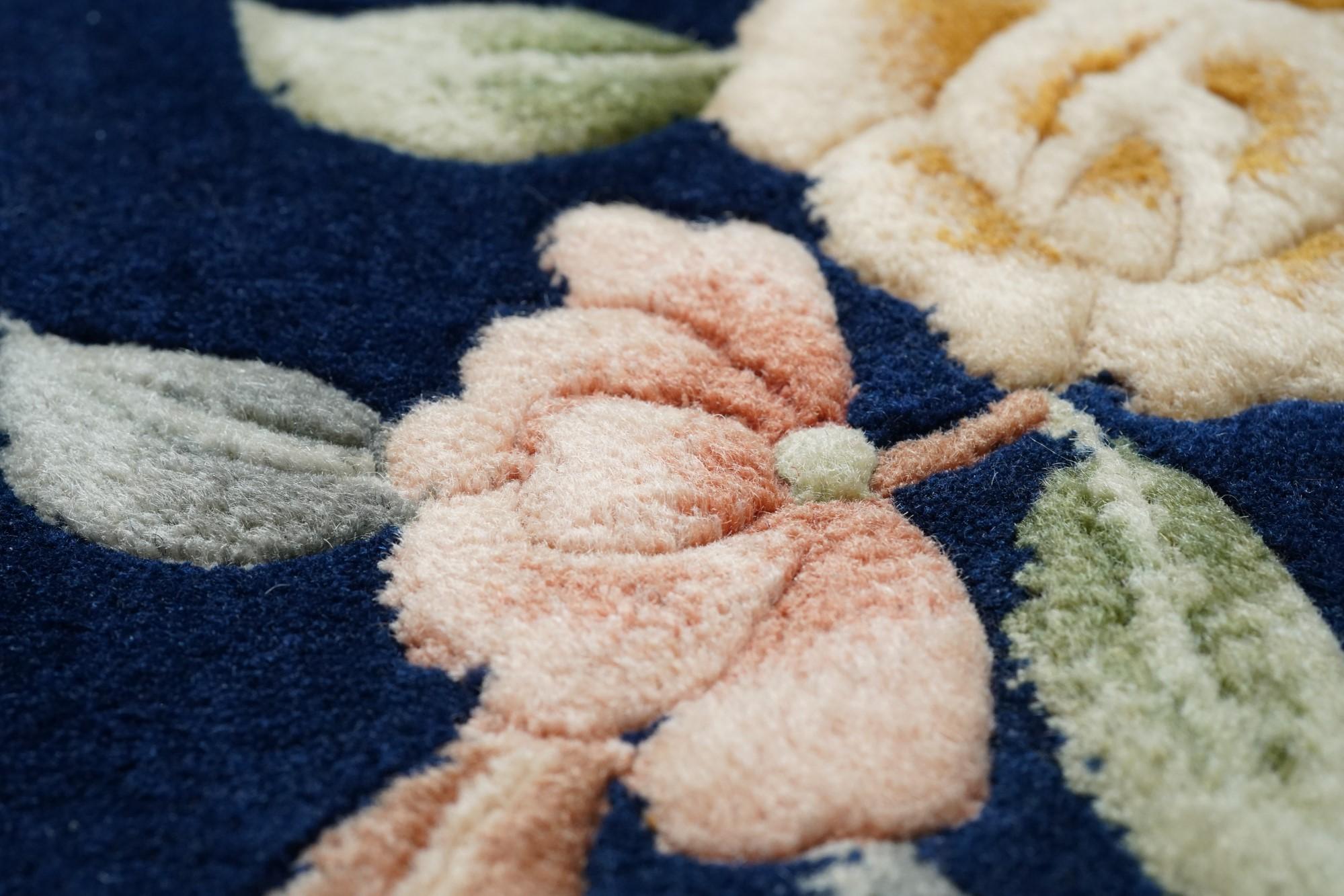Tapis de couloir chinois vintage 3'1'' x 11'9'' en vente 3