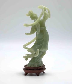 Vintage Chinese Serpentine Sculpture, China, Early 20th Century