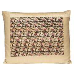 Vintage Chinese Silk Embroidery Pillow