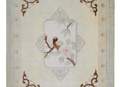 Vintage Chinese Silk Rug