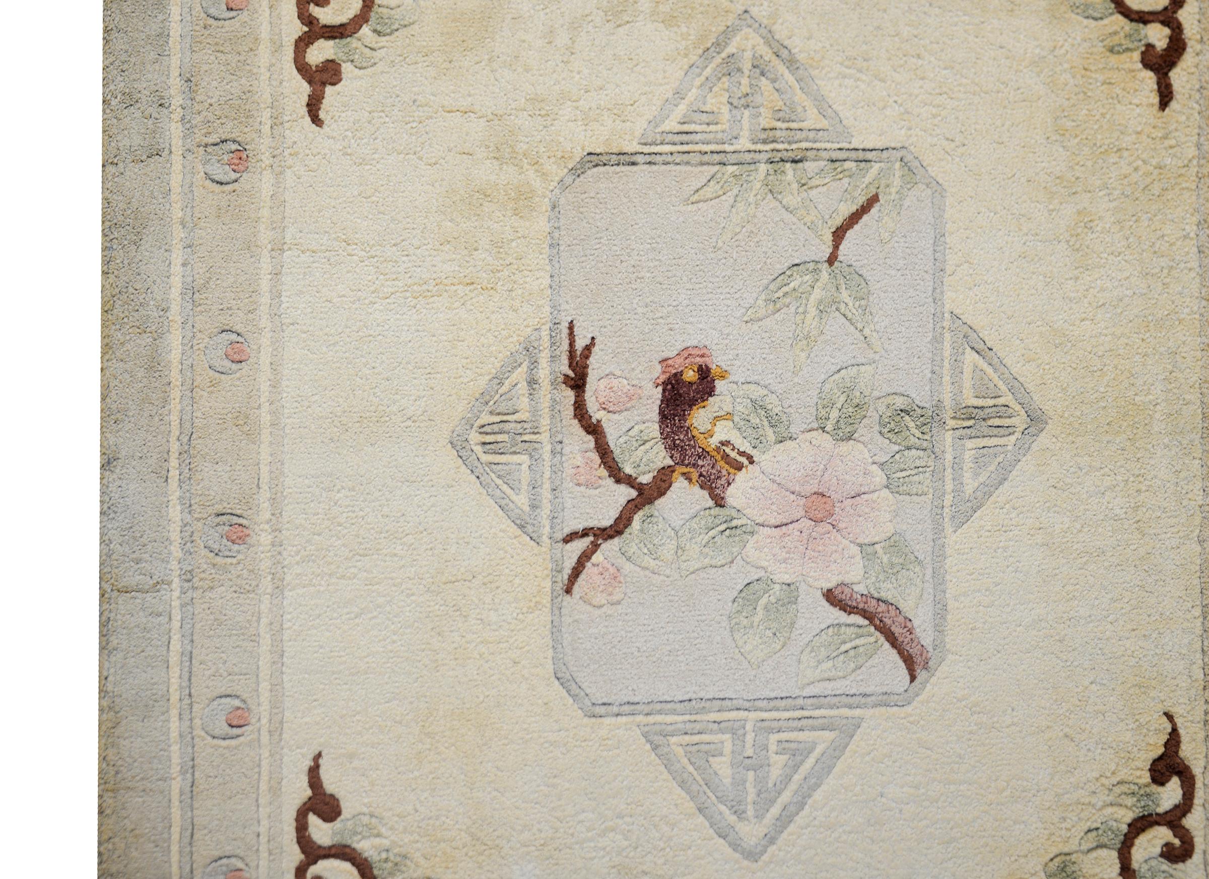 Exportation chinoise Tapis chinois vintage en soie en vente